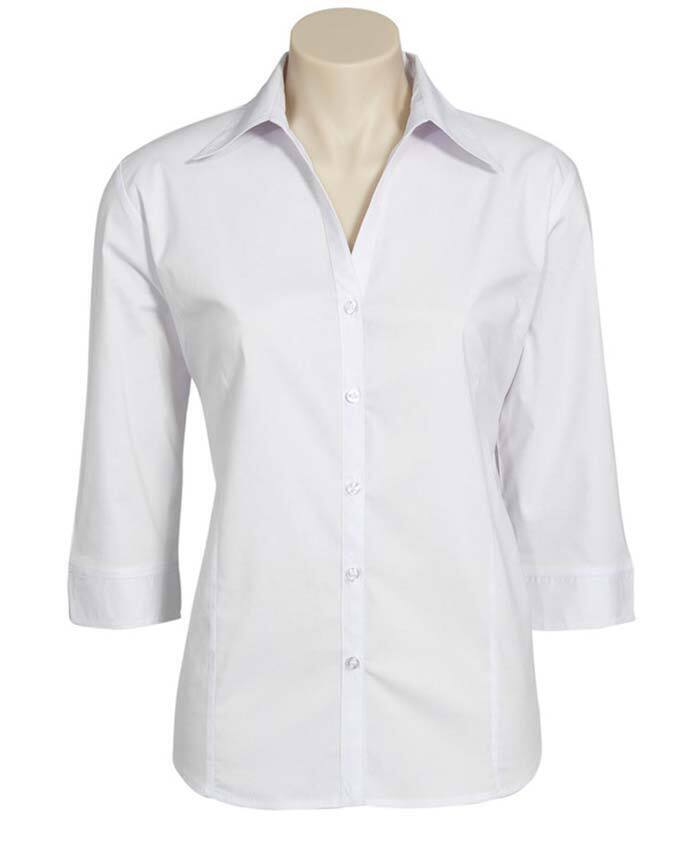 WORKWEAR, SAFETY & CORPORATE CLOTHING SPECIALISTS Ladies 3/4 Metro Shirt