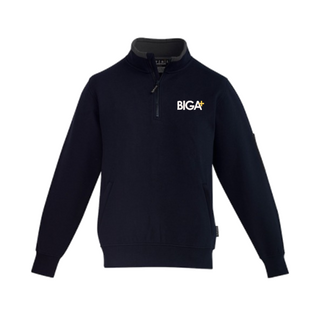 WORKWEAR, SAFETY & CORPORATE CLOTHING SPECIALISTS Unisex 1/4 Zip Brushed Fleece Pullover