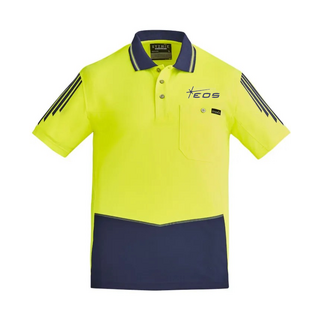 WORKWEAR, SAFETY & CORPORATE CLOTHING SPECIALISTS Mens Hi Vis Flux S/S Polo