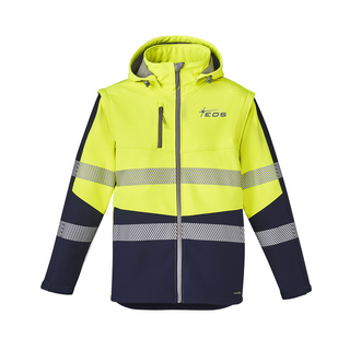 WORKWEAR, SAFETY & CORPORATE CLOTHING SPECIALISTS Unisex Streetworx 2 in 1 Stretch Softshell Taped Jacket