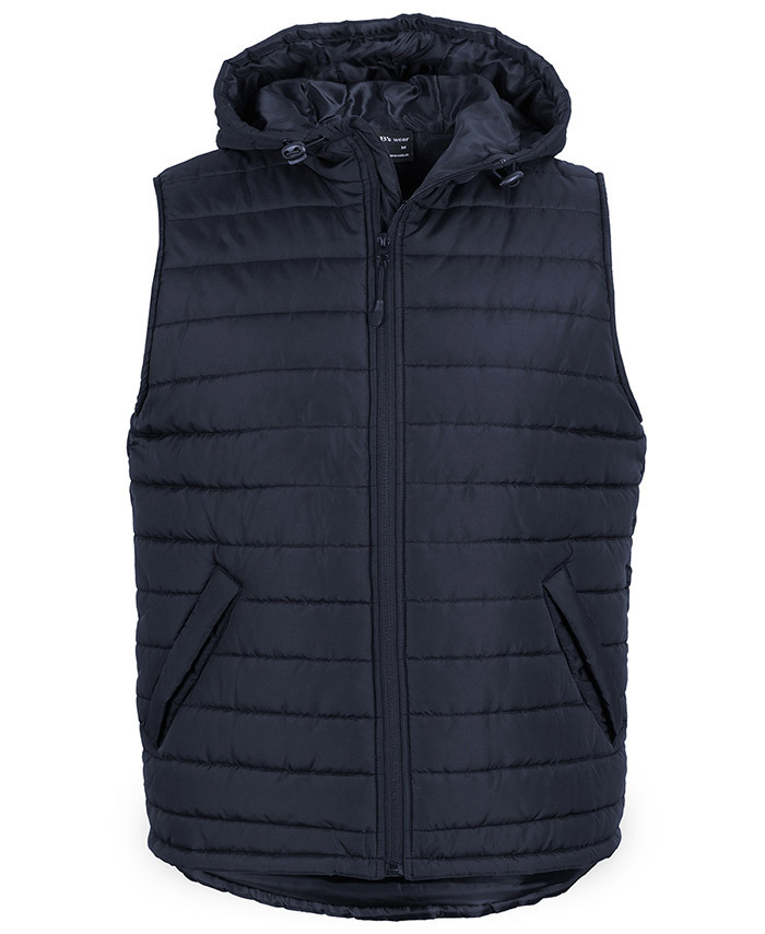 WORKWEAR, SAFETY & CORPORATE CLOTHING SPECIALISTS JB's HOODED PUFFER VEST