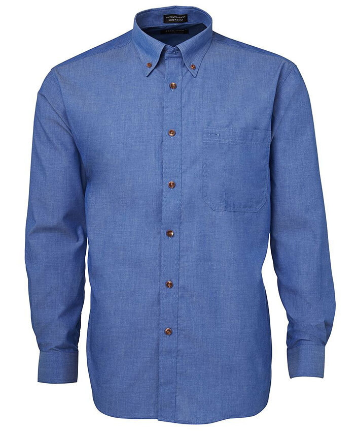 WORKWEAR, SAFETY & CORPORATE CLOTHING SPECIALISTS JB's L/S INDIGO SHIRT