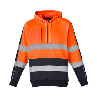 WORKWEAR, SAFETY & CORPORATE CLOTHING SPECIALISTS Unisex Hi Vis Stretch Taped Hoodie