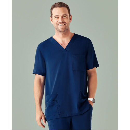 WORKWEAR, SAFETY & CORPORATE CLOTHING SPECIALISTS Avery Mens V-Neck Scrub Top