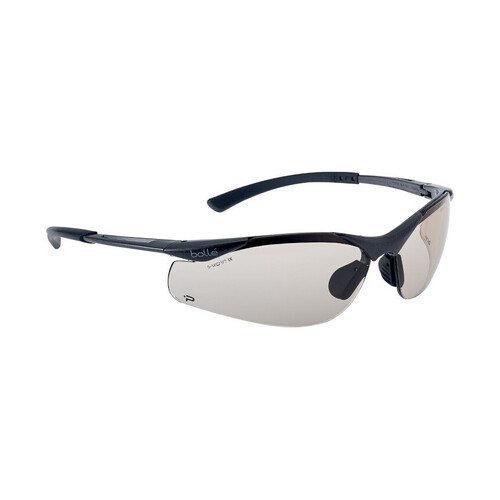 WORKWEAR, SAFETY & CORPORATE CLOTHING SPECIALISTS - CONTOUR Dark Gun Frame PLATINUM AS/AF CSP Lens