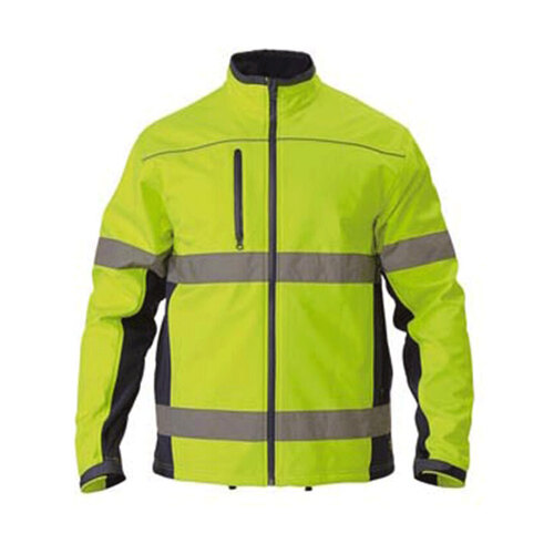 WORKWEAR, SAFETY & CORPORATE CLOTHING SPECIALISTS TAPED HI VIS SOFT SHELL JACKET