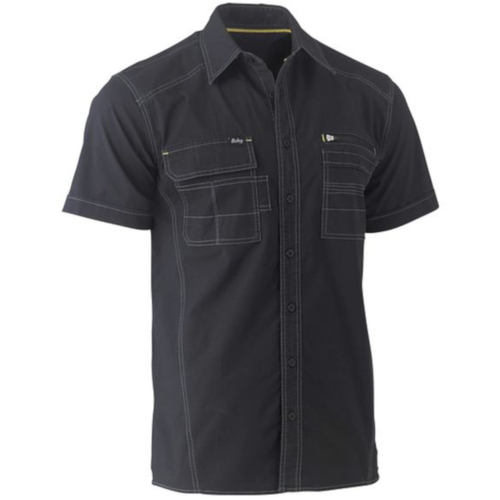 WORKWEAR, SAFETY & CORPORATE CLOTHING SPECIALISTS - FLEX & MOVEUTILITY SHIRT - SHORT SLEEVE