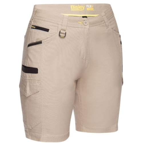 WORKWEAR, SAFETY & CORPORATE CLOTHING SPECIALISTS - WOMENS FLEX & MOVE CARGO SHORT