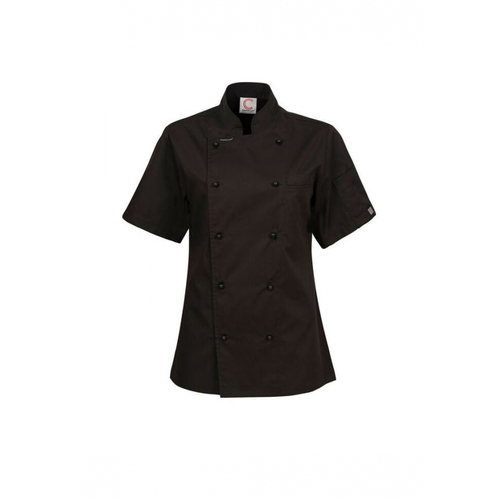 WORKWEAR, SAFETY & CORPORATE CLOTHING SPECIALISTS ChefCraft Ladies Executive Chefs Lightweight S/S Jacket