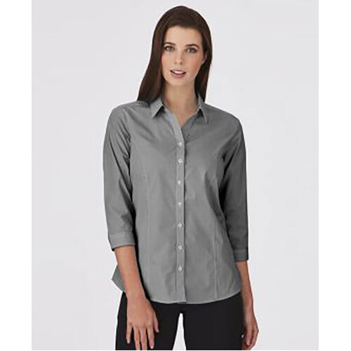 WORKWEAR, SAFETY & CORPORATE CLOTHING SPECIALISTS Pippa Check - 3/4 Sleeve Shirt - Ladies