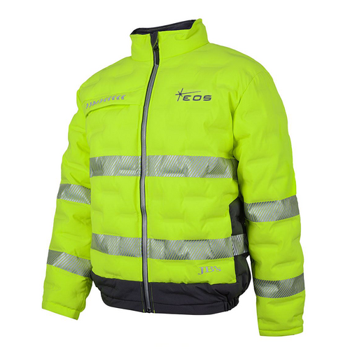 WORKWEAR, SAFETY & CORPORATE CLOTHING SPECIALISTS JB's HV (D+N) GRAPHENE PUFFER JACKET