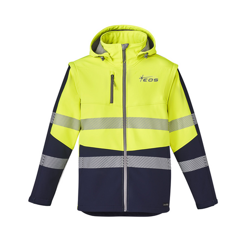 WORKWEAR, SAFETY & CORPORATE CLOTHING SPECIALISTS Unisex Streetworx 2 in 1 Stretch Softshell Taped Jacket