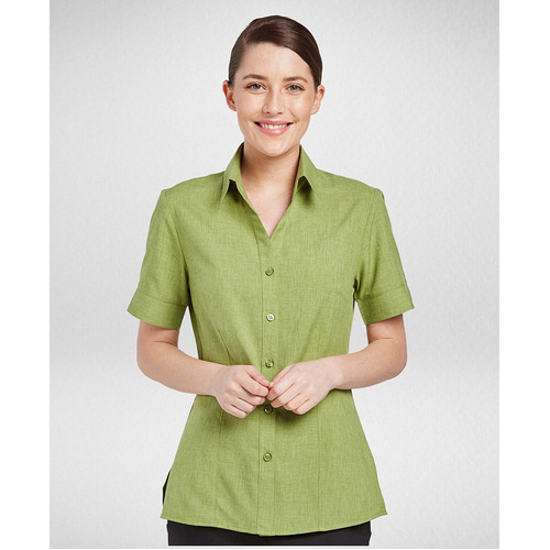 WORKWEAR, SAFETY & CORPORATE CLOTHING SPECIALISTS Climate Smart - Easy Fit Short Sleeve Blouse