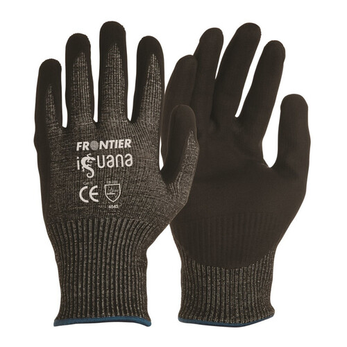 WORKWEAR, SAFETY & CORPORATE CLOTHING SPECIALISTS - Frontier Iguana Cut 5 Nitrile Glove-
