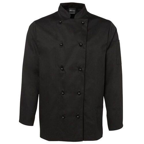 WORKWEAR, SAFETY & CORPORATE CLOTHING SPECIALISTS - JB's L/S CHEF'S JACKET