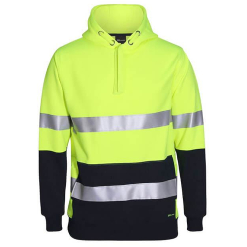 WORKWEAR, SAFETY & CORPORATE CLOTHING SPECIALISTS - JB's HV D+N 330G PULL OVER HOODIE