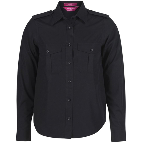 WORKWEAR, SAFETY & CORPORATE CLOTHING SPECIALISTS JB's LADIES L/S EPAULETTE SHIRT