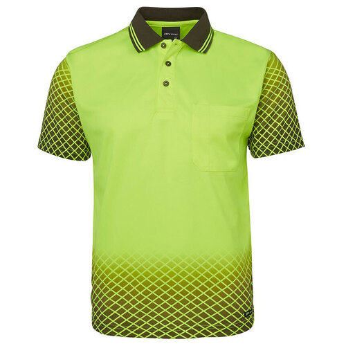 WORKWEAR, SAFETY & CORPORATE CLOTHING SPECIALISTS - Hi Vis Net Sub Polo-