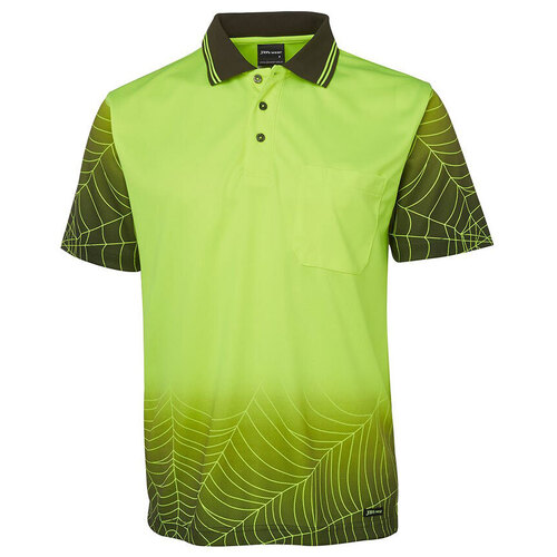 WORKWEAR, SAFETY & CORPORATE CLOTHING SPECIALISTS - JB's Hi Vis Web Polo Short Sleeve-