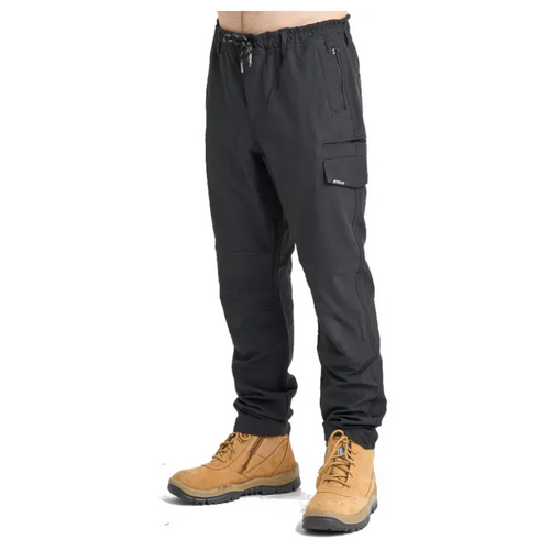 WORKWEAR, SAFETY & CORPORATE CLOTHING SPECIALISTS WW MENS ELASTIC WAIST PANT