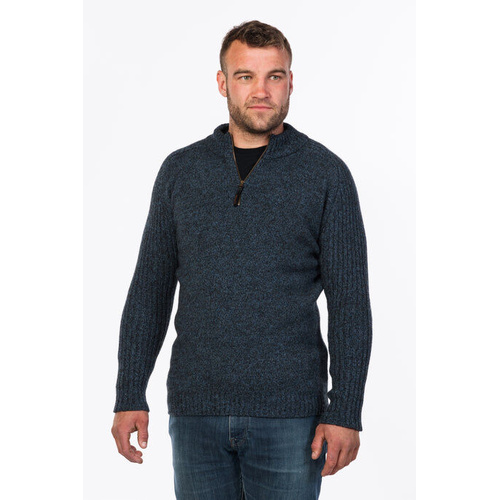 WORKWEAR, SAFETY & CORPORATE CLOTHING SPECIALISTS MOUNT - Possum/Merino 1/4 Zip Jumper
