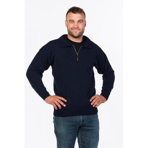 WORKWEAR, SAFETY & CORPORATE CLOTHING SPECIALISTS ORIGINAL - Workwear Wool/Nylon 1/2 Zip Jumper