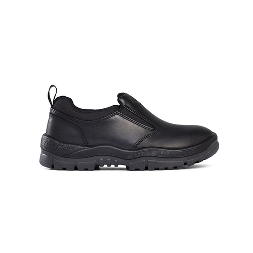 WORKWEAR, SAFETY & CORPORATE CLOTHING SPECIALISTS - Black Non-Safety Slip-on Shoe - SP>N