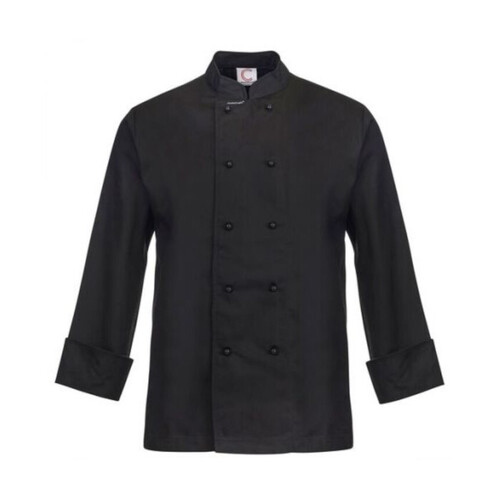 WORKWEAR, SAFETY & CORPORATE CLOTHING SPECIALISTS CLASSIC CHEF JACKET L/S with fold back cuff & pen pocket