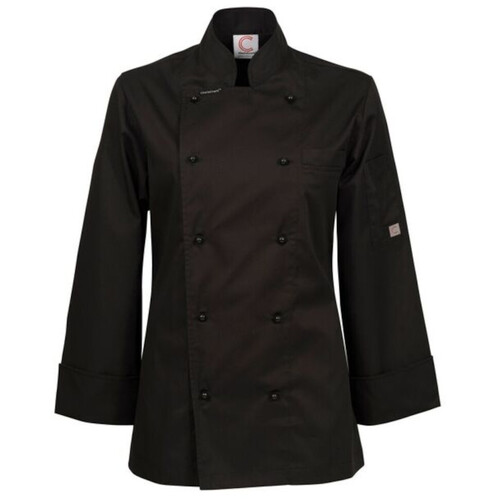 WORKWEAR, SAFETY & CORPORATE CLOTHING SPECIALISTS - LADIES EXECUTIVE CHEF lightweight L/S jacket