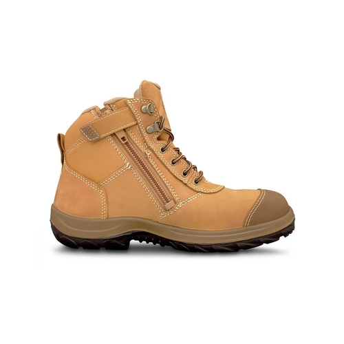 WORKWEAR, SAFETY & CORPORATE CLOTHING SPECIALISTS - WB 34 - Hiker Lace Up Zip Side Boot - 34-662