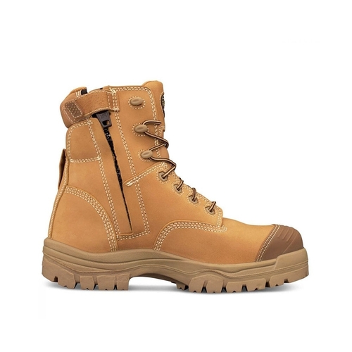 WORKWEAR, SAFETY & CORPORATE CLOTHING SPECIALISTS AT 45 - 150mm Zip Side Lace Up Boot - 45-632Z