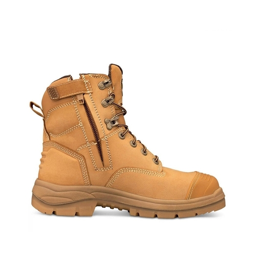 WORKWEAR, SAFETY & CORPORATE CLOTHING SPECIALISTS - AT 55 - 150mm Zip Side Lace Up Boot - 55332Z