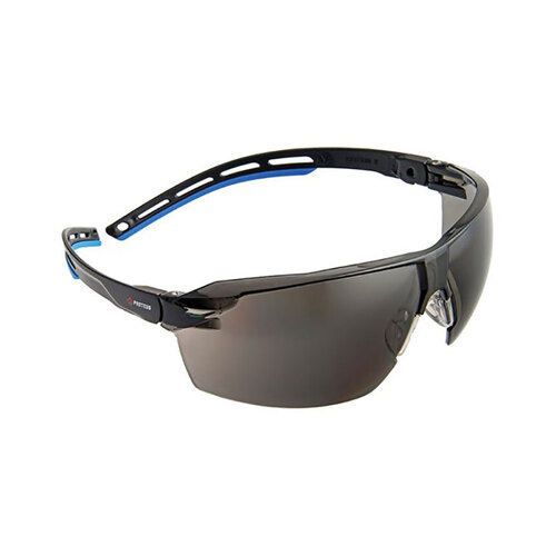 WORKWEAR, SAFETY & CORPORATE CLOTHING SPECIALISTS SAFETY GLASSES PROTEUS 3 SMOKE LENS SUPER LIGHT SPEC