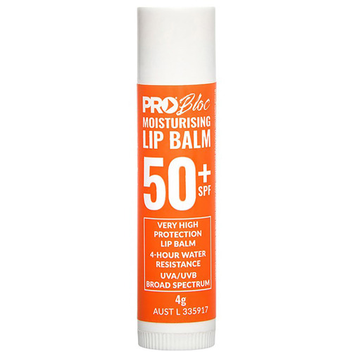 WORKWEAR, SAFETY & CORPORATE CLOTHING SPECIALISTS Pro Bloc 50+ Lip Balm