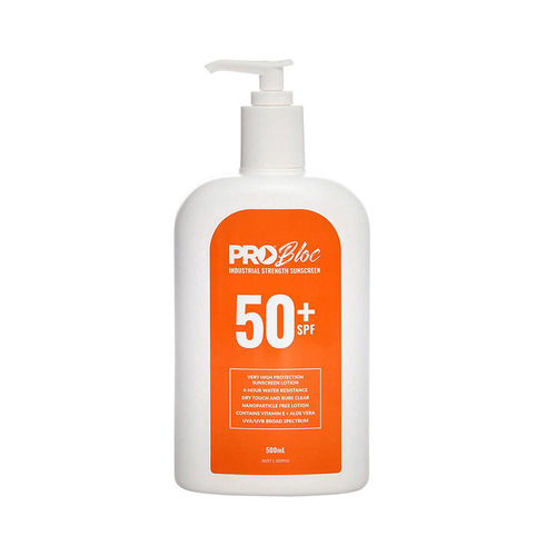 WORKWEAR, SAFETY & CORPORATE CLOTHING SPECIALISTS PRO BLOC 50+ Sunscreen