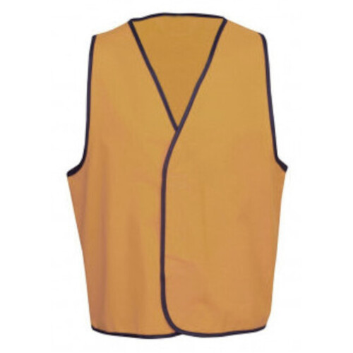 WORKWEAR, SAFETY & CORPORATE CLOTHING SPECIALISTS - Safety Vests - Orange Day Use. No Tape