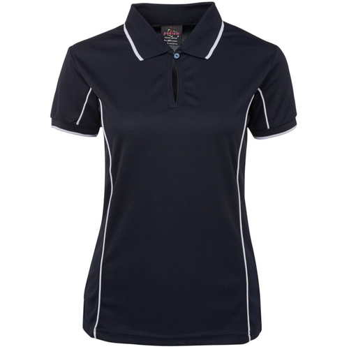 WORKWEAR, SAFETY & CORPORATE CLOTHING SPECIALISTS - PODIUM LADIES PIPING POLO