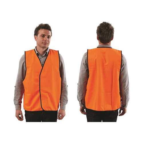 WORKWEAR, SAFETY & CORPORATE CLOTHING SPECIALISTS FLURO VEST DAY USE ONLY (MOQ 5)