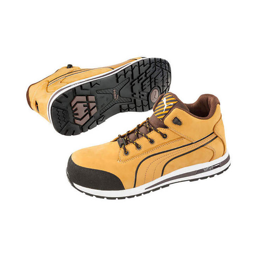 WORKWEAR, SAFETY & CORPORATE CLOTHING SPECIALISTS DASH SAFETY SHOE - WHEAT