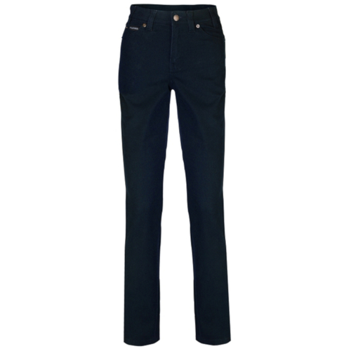 WORKWEAR, SAFETY & CORPORATE CLOTHING SPECIALISTS Ladies Cotton Stretch Jean Mid Rise - Straight Leg - Classic Fit