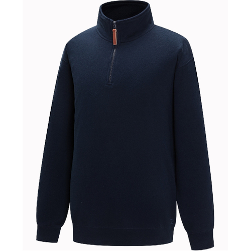 WORKWEAR, SAFETY & CORPORATE CLOTHING SPECIALISTS - Pilbara Mens Classic Zipper C/F Fleece Pullover