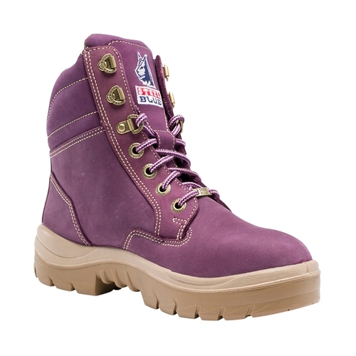 WORKWEAR, SAFETY & CORPORATE CLOTHING SPECIALISTS - SOUTHERN CROSS - Ladies - Nitrile - Lace Up Boots--
