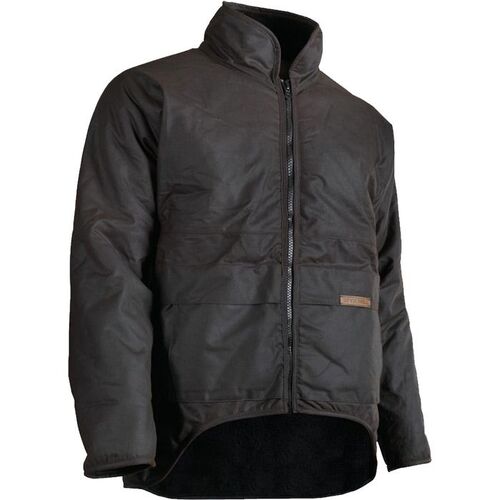 WORKWEAR, SAFETY & CORPORATE CLOTHING SPECIALISTS Long Sleeve Oilskin Jacket