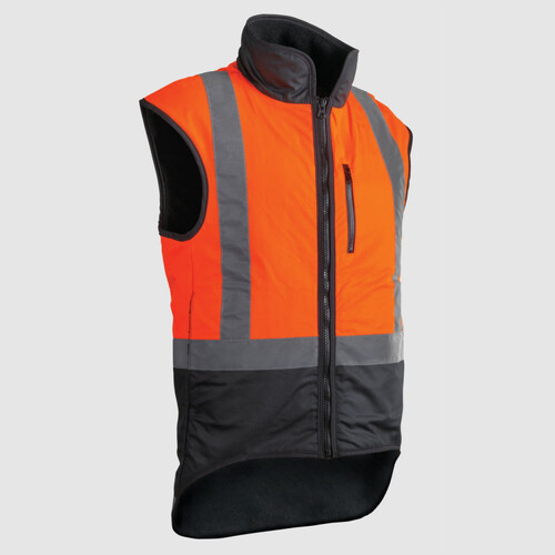 WORKWEAR, SAFETY & CORPORATE CLOTHING SPECIALISTS Fur Lined Oilskin Vest