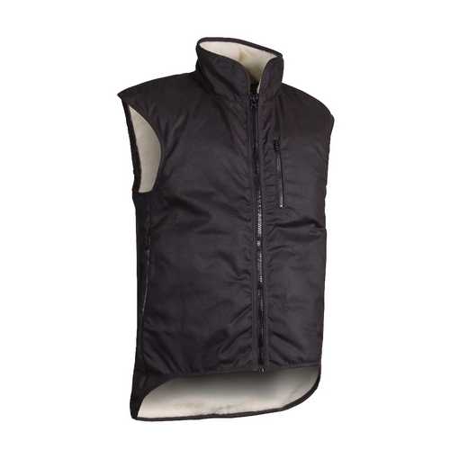 WORKWEAR, SAFETY & CORPORATE CLOTHING SPECIALISTS Shearling Lined Oliskin Vest