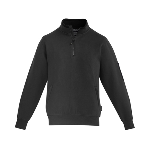 WORKWEAR, SAFETY & CORPORATE CLOTHING SPECIALISTS Mens 1/4 Zip Brushed Fleece