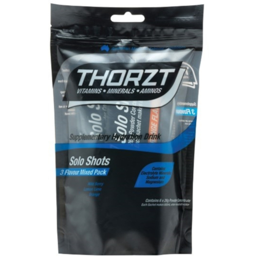 WORKWEAR, SAFETY & CORPORATE CLOTHING SPECIALISTS - THORZT LOW GI SOLO SHOT MIXED PACK 26g