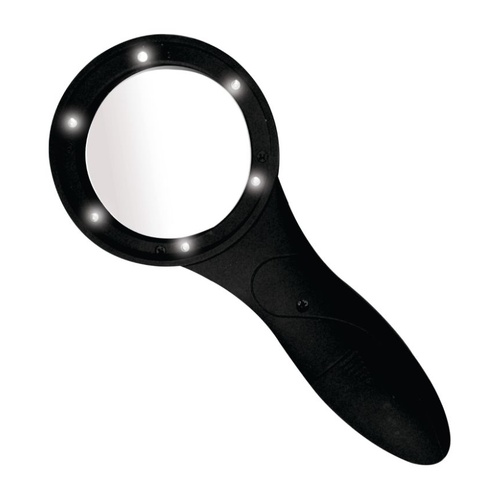 WORKWEAR, SAFETY & CORPORATE CLOTHING SPECIALISTS 6 LED Lighted Magnifying Glass