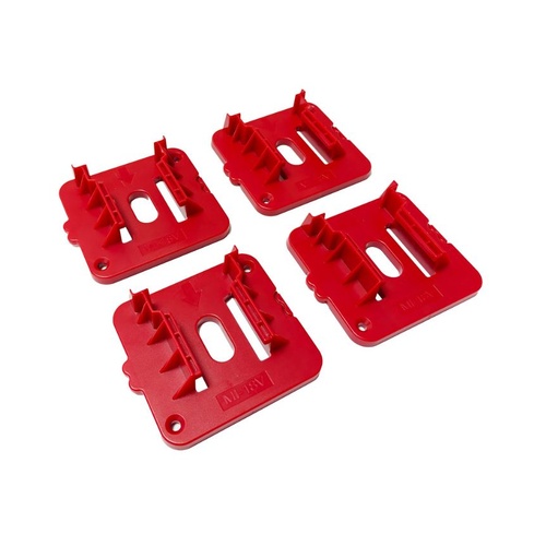 WORKWEAR, SAFETY & CORPORATE CLOTHING SPECIALISTS Milwaukee 18V Battery Mounts 4pce