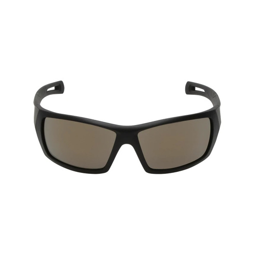 WORKWEAR, SAFETY & CORPORATE CLOTHING SPECIALISTS CHISEL - Matt Black Frame, Gold Revo Lens - Safety Sunglasses